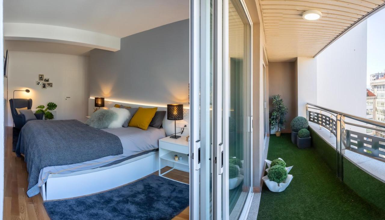 Impresionante Apartamento En Plaza De Galicia Vilagarcia de Arousa Exterior foto